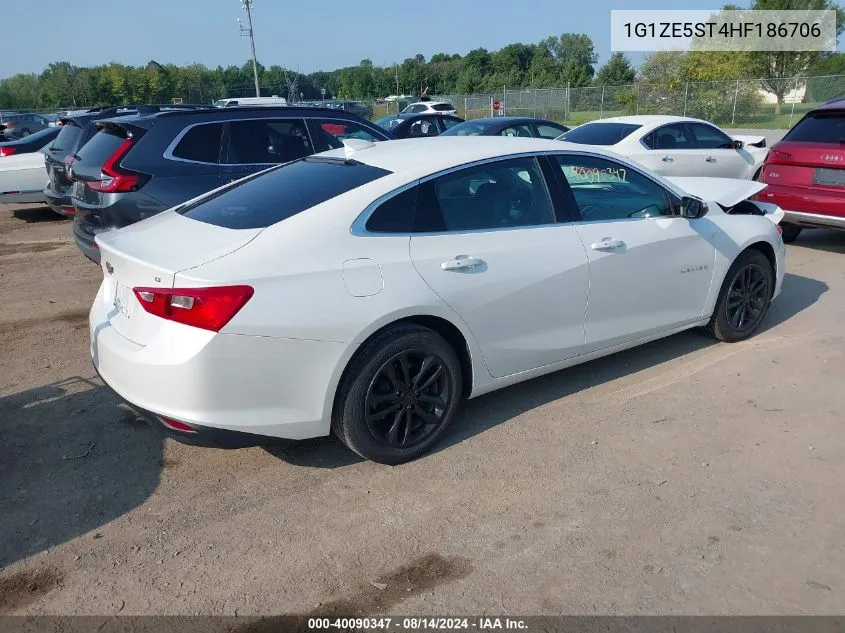 1G1ZE5ST4HF186706 2017 Chevrolet Malibu 1Lt