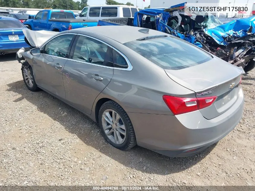 2017 Chevrolet Malibu 1Lt VIN: 1G1ZE5ST5HF175830 Lot: 40094768