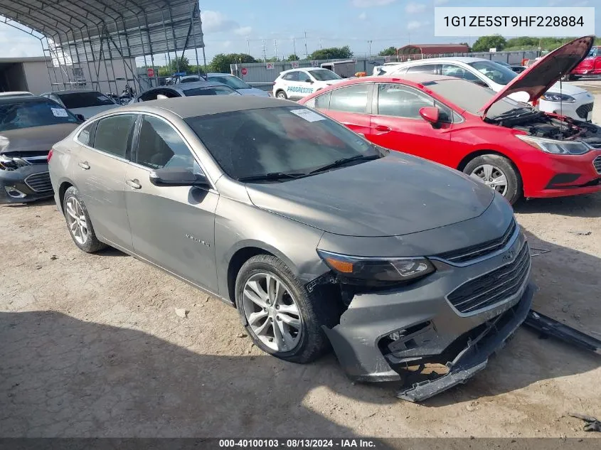 1G1ZE5ST9HF228884 2017 Chevrolet Malibu 1Lt