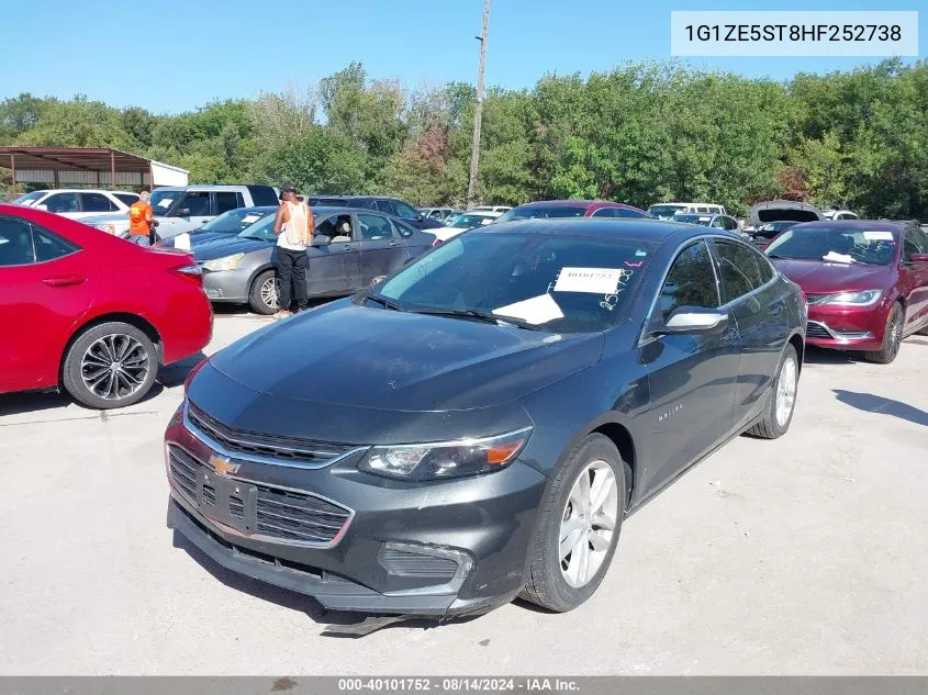 1G1ZE5ST8HF252738 2017 Chevrolet Malibu 1Lt