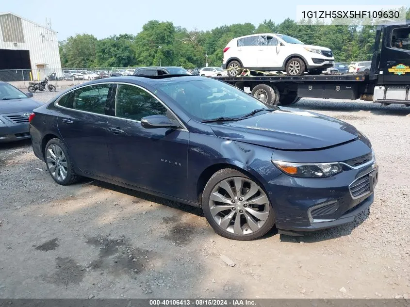 2017 Chevrolet Malibu Premier VIN: 1G1ZH5SX5HF109630 Lot: 40106413