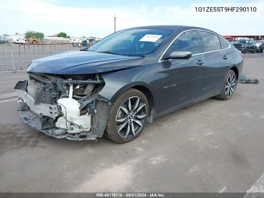 1G1ZE5ST9HF290110 2017 Chevrolet Malibu 1Lt