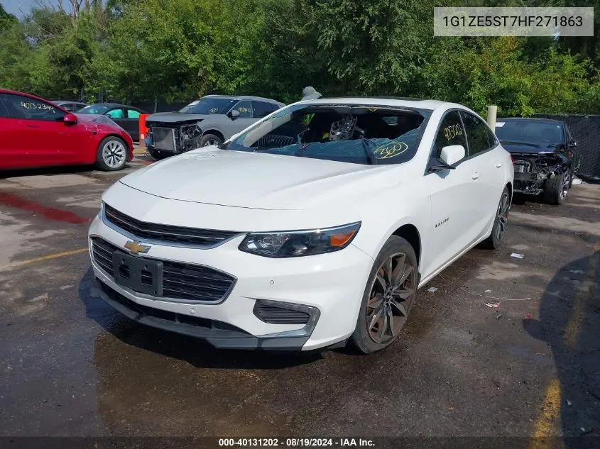 1G1ZE5ST7HF271863 2017 Chevrolet Malibu 1Lt