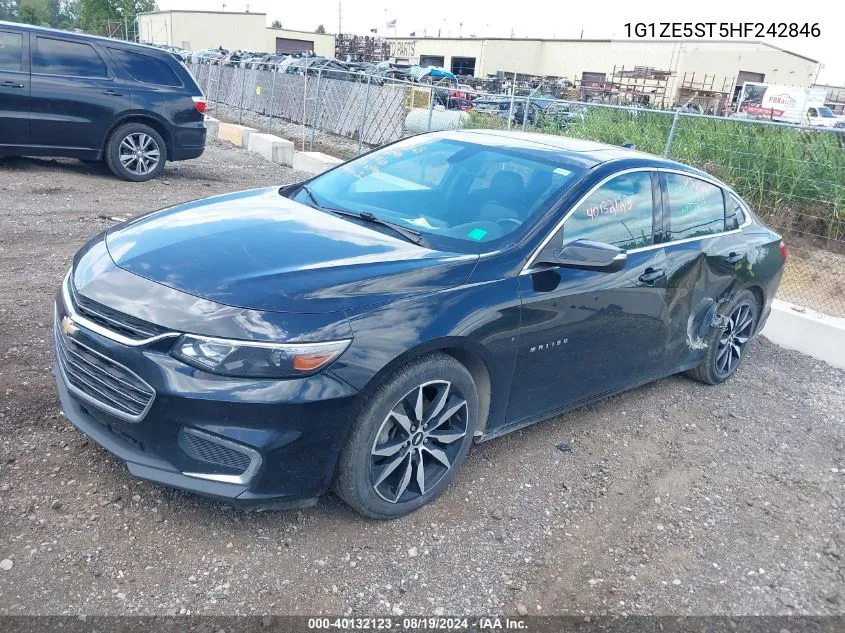 1G1ZE5ST5HF242846 2017 Chevrolet Malibu 1Lt