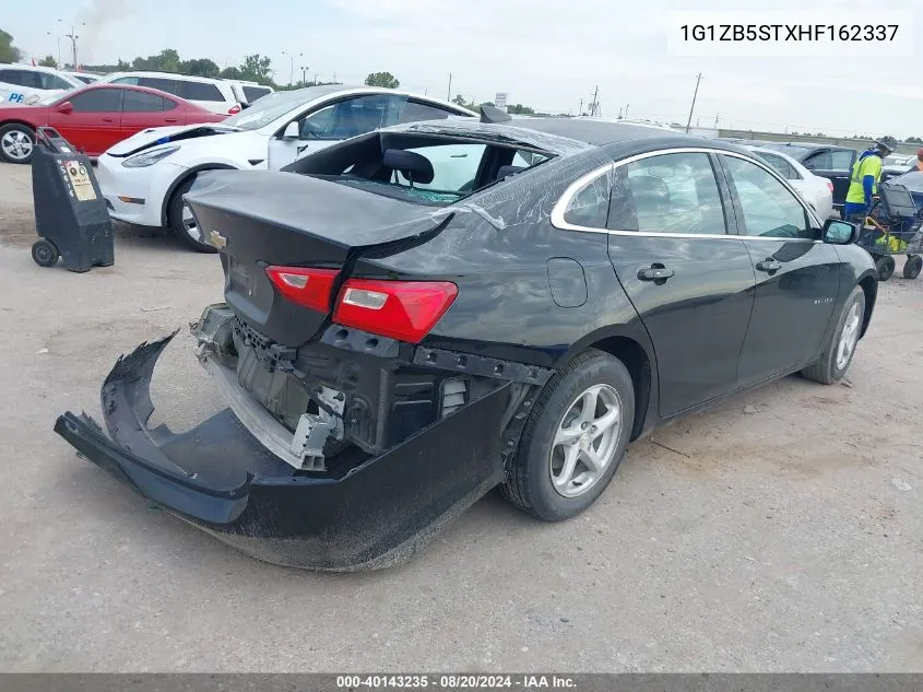 1G1ZB5STXHF162337 2017 Chevrolet Malibu Ls