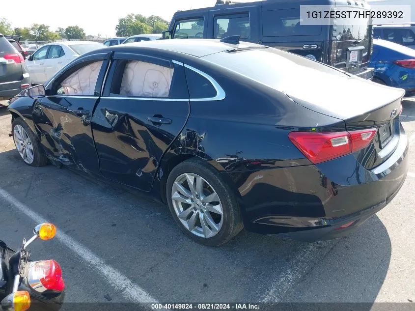 1G1ZE5ST7HF289392 2017 Chevrolet Malibu 1Lt