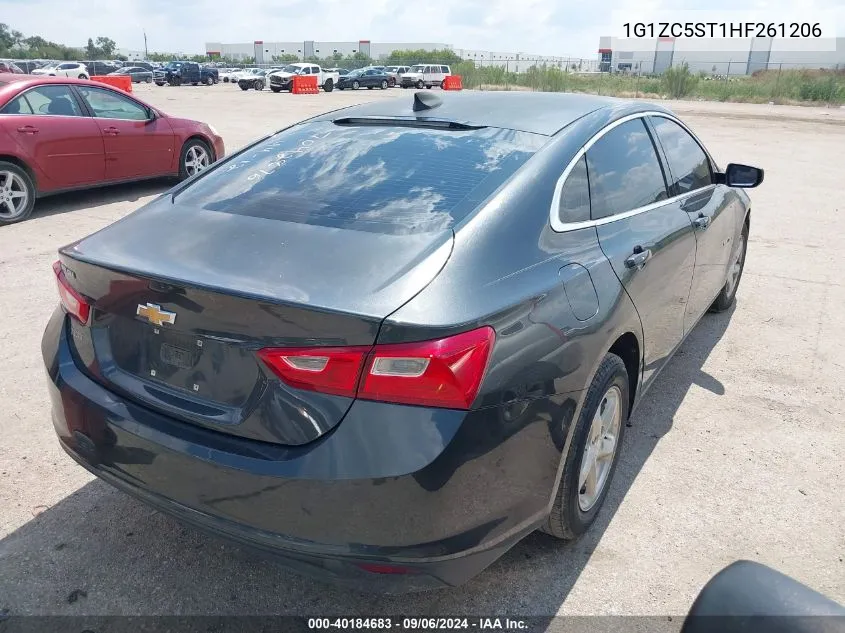 1G1ZC5ST1HF261206 2017 Chevrolet Malibu 1Fl