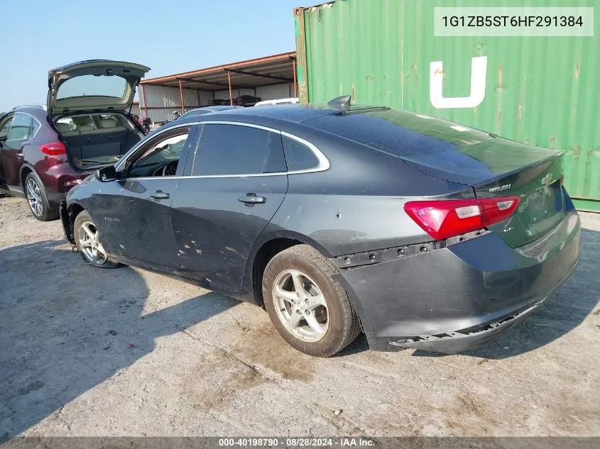 1G1ZB5ST6HF291384 2017 Chevrolet Malibu Ls