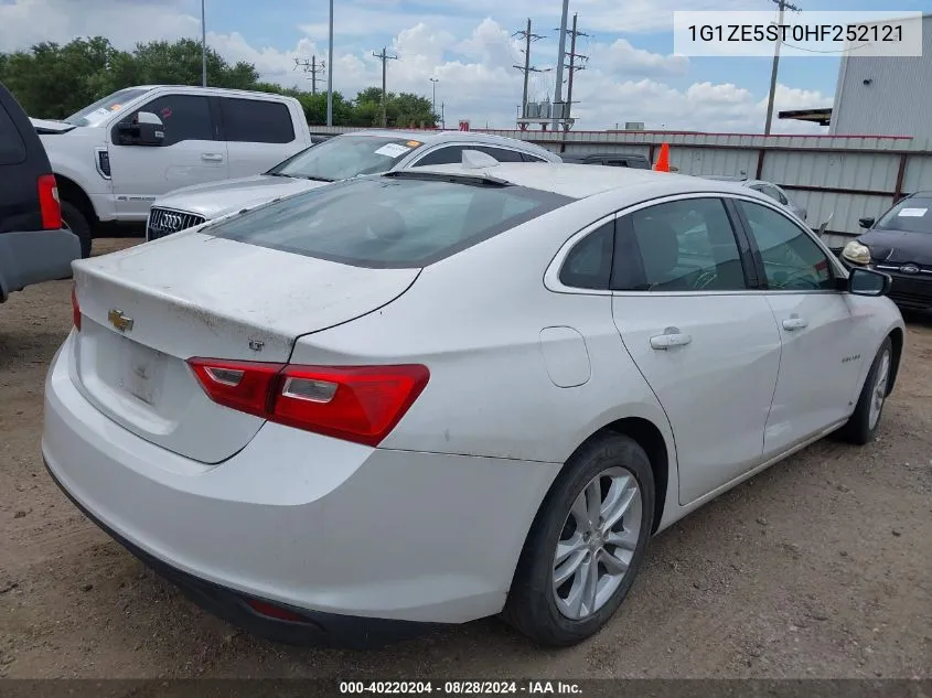 2017 Chevrolet Malibu 1Lt VIN: 1G1ZE5ST0HF252121 Lot: 40220204