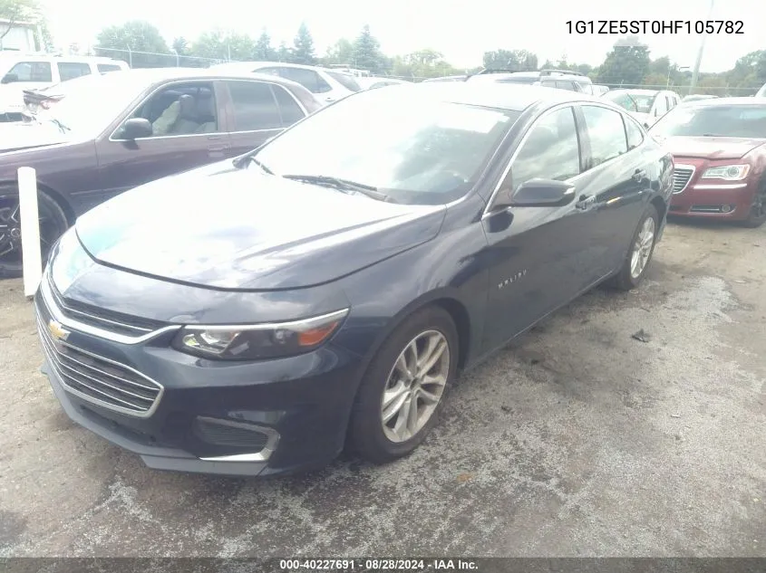 2017 Chevrolet Malibu 1Lt VIN: 1G1ZE5ST0HF105782 Lot: 40227691