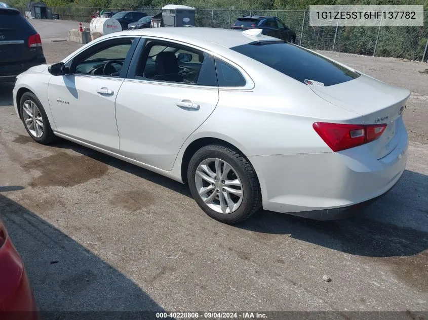 2017 Chevrolet Malibu 1Lt VIN: 1G1ZE5ST6HF137782 Lot: 40228806