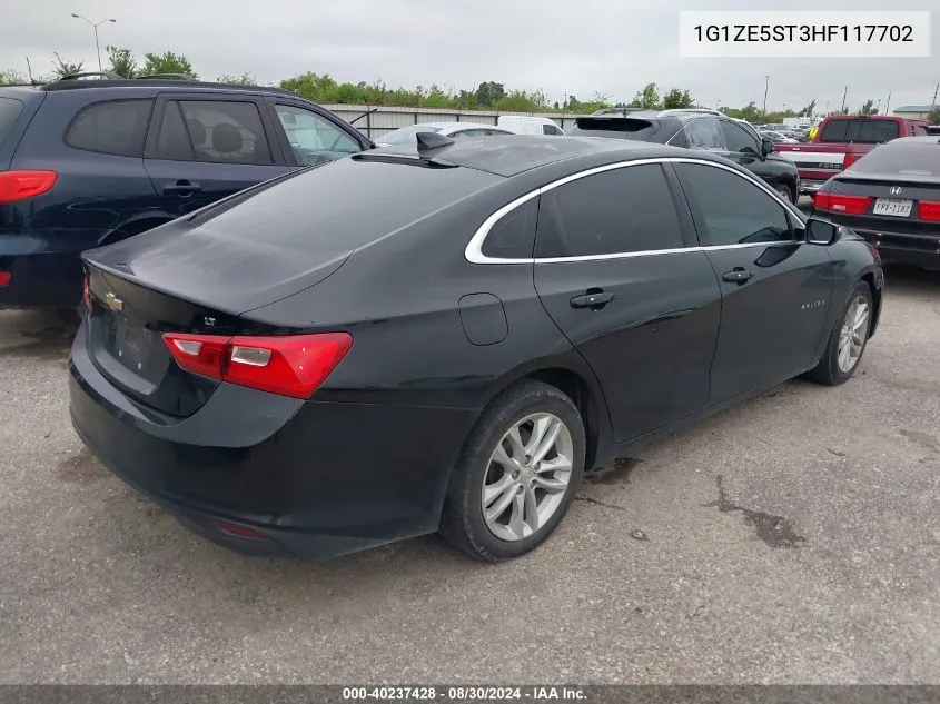 1G1ZE5ST3HF117702 2017 Chevrolet Malibu 1Lt