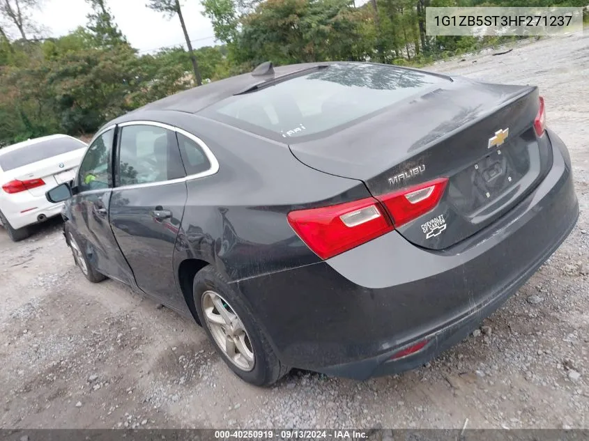 2017 Chevrolet Malibu Ls VIN: 1G1ZB5ST3HF271237 Lot: 40250919