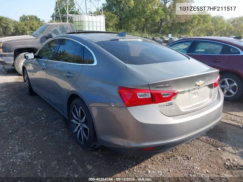 2017 Chevrolet Malibu 1Lt VIN: 1G1ZE5ST7HF211517 Lot: 40264744