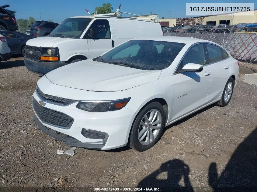 2017 Chevrolet Malibu Hybrid VIN: 1G1ZJ5SU8HF125735 Lot: 40272499