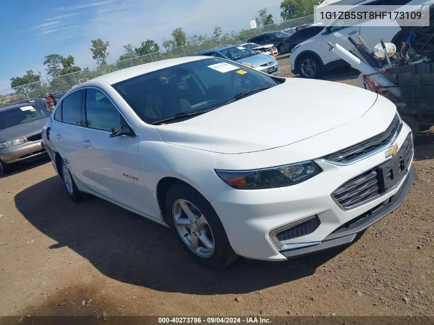 2017 Chevrolet Malibu Ls VIN: 1G1ZB5ST8HF173109 Lot: 40273786