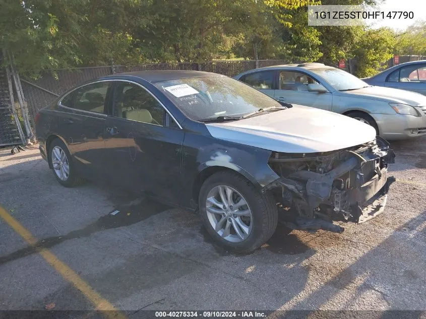 2017 Chevrolet Malibu Lt VIN: 1G1ZE5ST0HF147790 Lot: 40275334