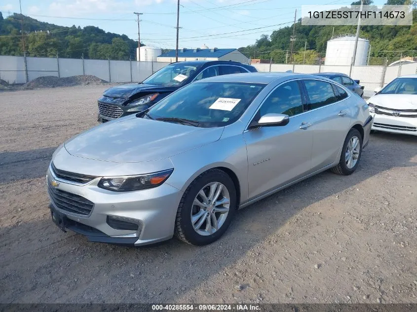 1G1ZE5ST7HF114673 2017 Chevrolet Malibu 1Lt