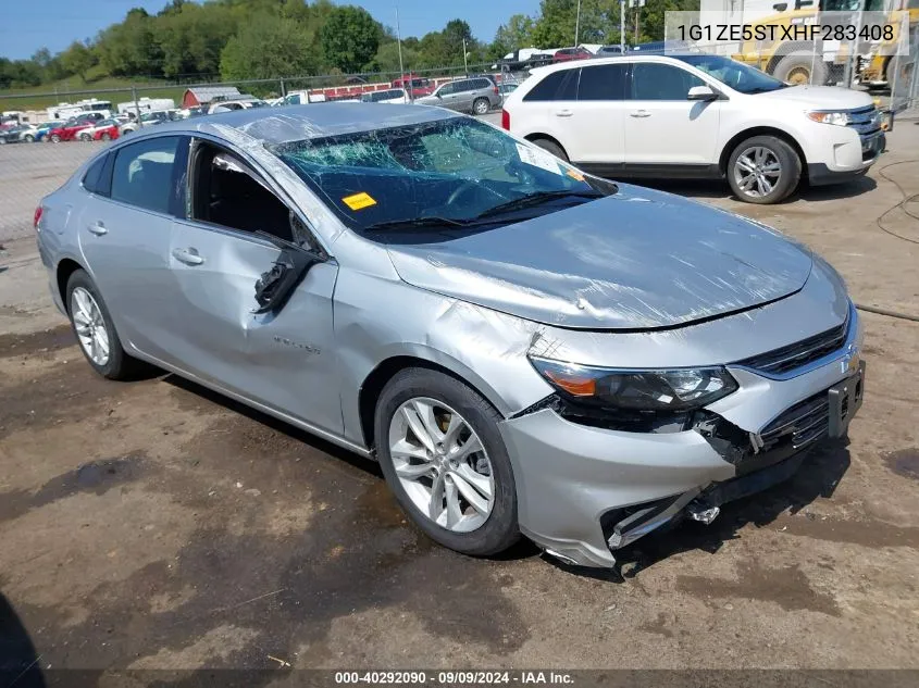 2017 Chevrolet Malibu 1Lt VIN: 1G1ZE5STXHF283408 Lot: 40292090