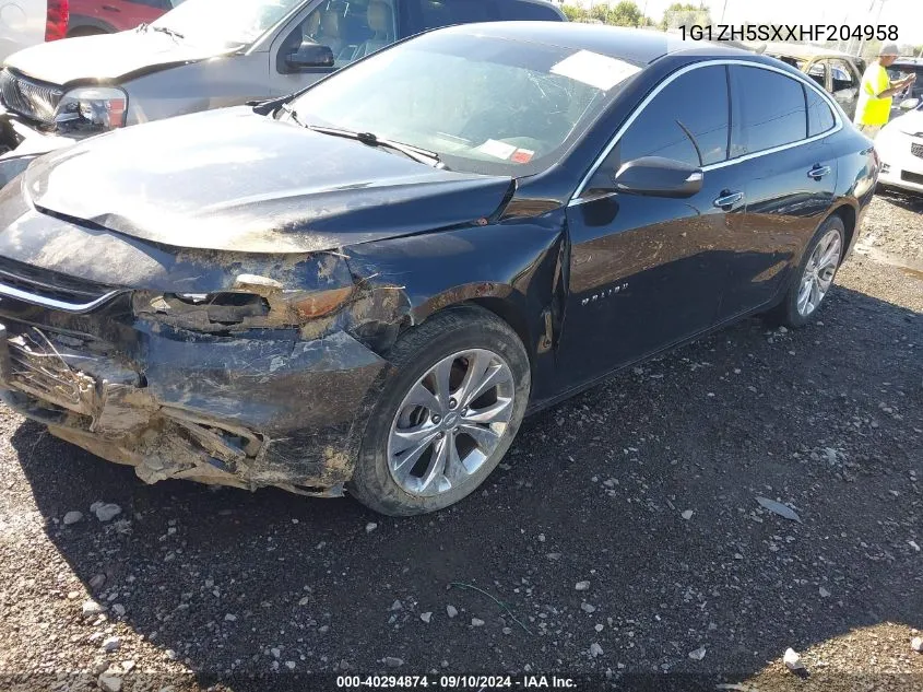 1G1ZH5SXXHF204958 2017 Chevrolet Malibu Premier