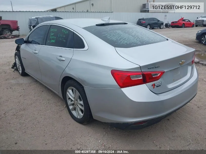 1G1ZE5ST0HF129712 2017 Chevrolet Malibu Lt