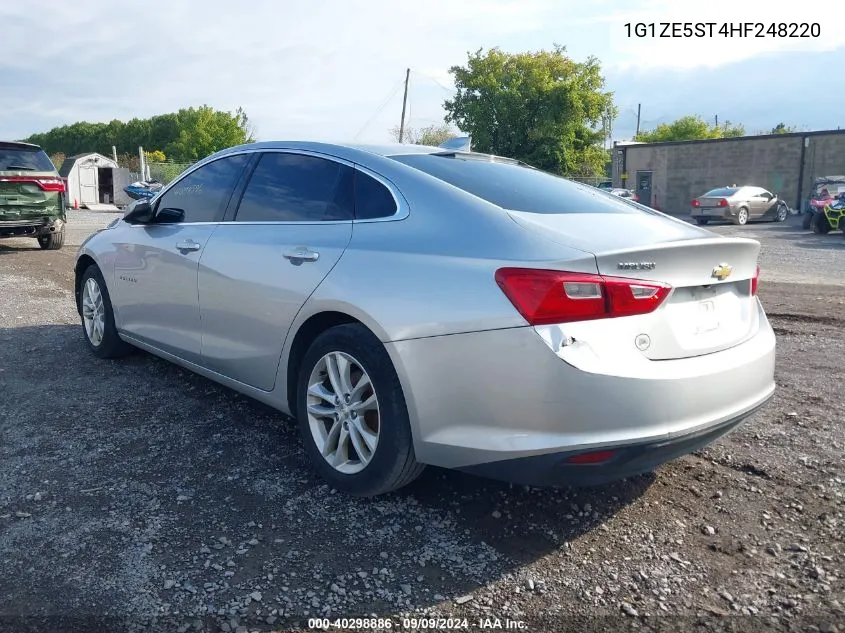 1G1ZE5ST4HF248220 2017 Chevrolet Malibu 1Lt