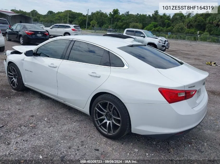 2017 Chevrolet Malibu 1Lt VIN: 1G1ZE5ST8HF164319 Lot: 40308723