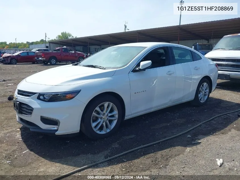 2017 Chevrolet Malibu 1Lt VIN: 1G1ZE5ST1HF208869 Lot: 40308865