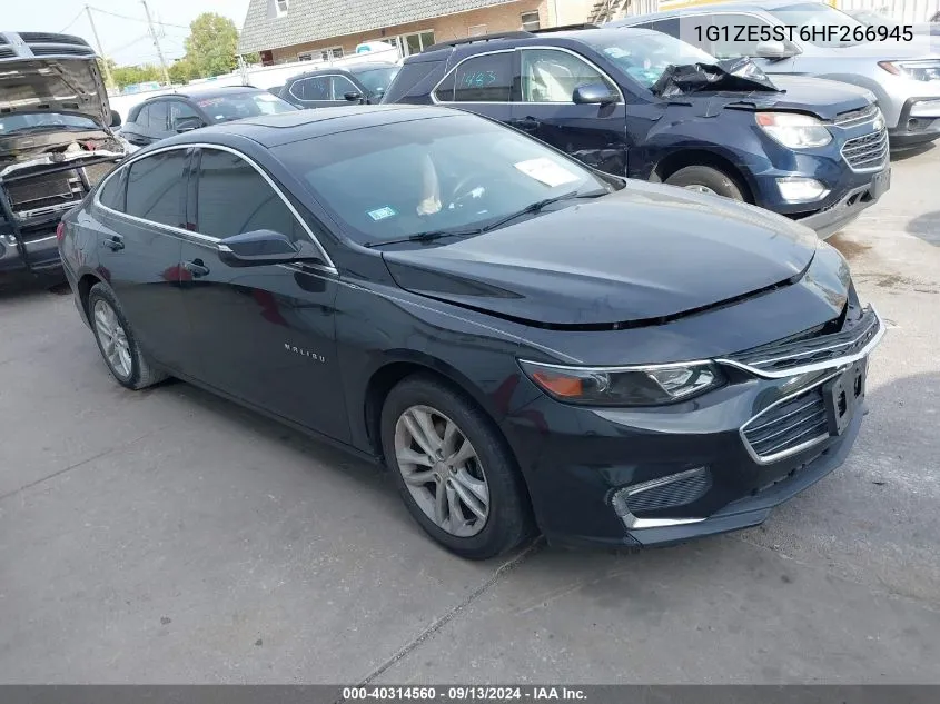 2017 Chevrolet Malibu Lt VIN: 1G1ZE5ST6HF266945 Lot: 40314560