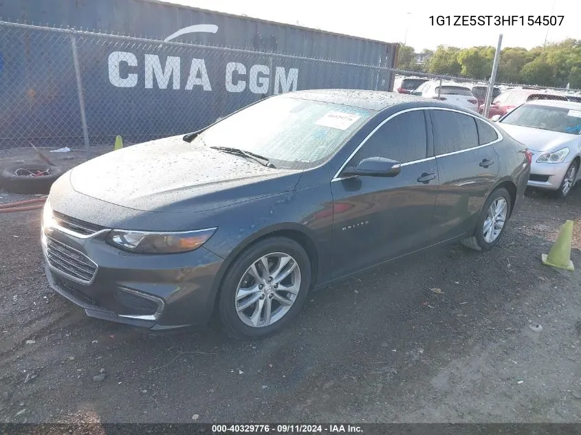 2017 Chevrolet Malibu 1Lt VIN: 1G1ZE5ST3HF154507 Lot: 40329776