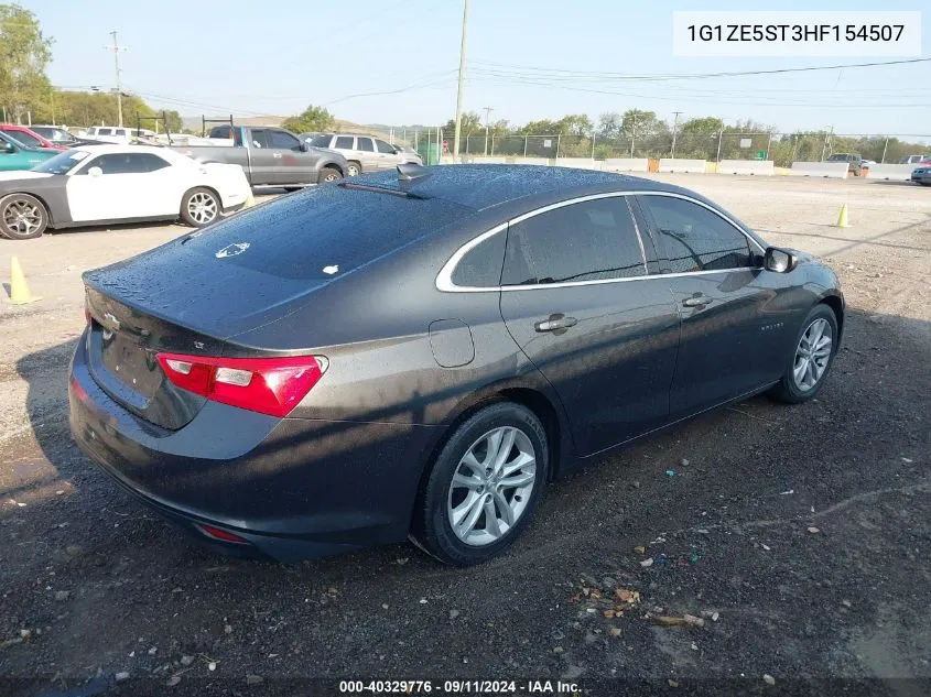 1G1ZE5ST3HF154507 2017 Chevrolet Malibu 1Lt