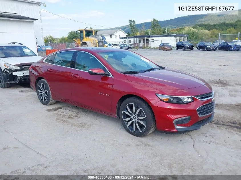 2017 Chevrolet Malibu 1Lt VIN: 1G1ZE5ST5HF167677 Lot: 40330483