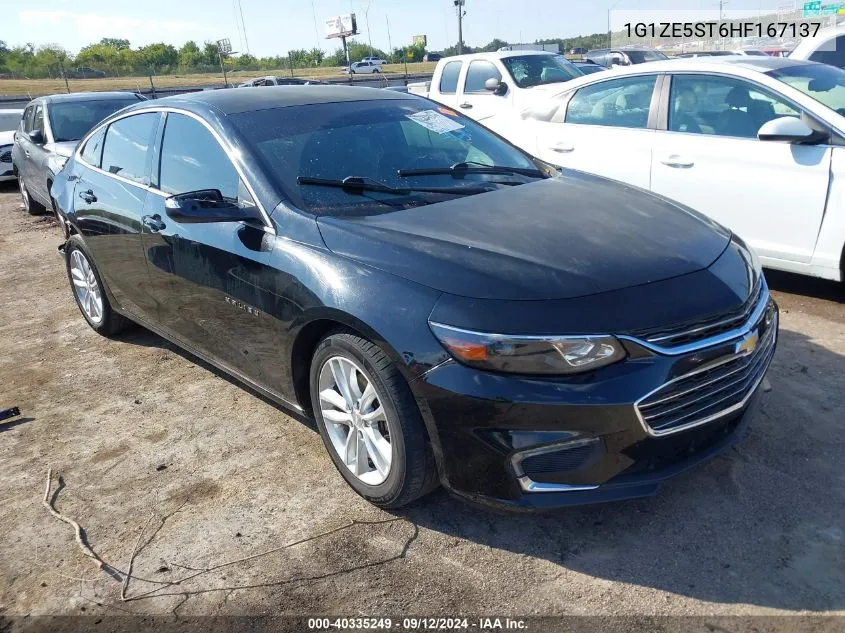 2017 Chevrolet Malibu 1Lt VIN: 1G1ZE5ST6HF167137 Lot: 40335249