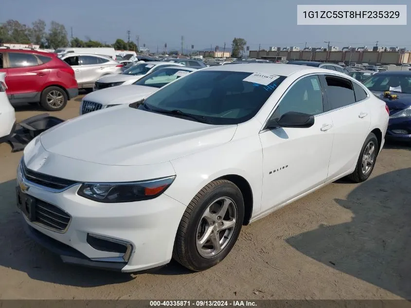 1G1ZC5ST8HF235329 2017 Chevrolet Malibu 1Fl