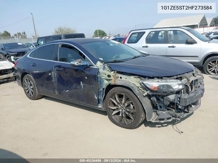 1G1ZE5ST2HF273584 2017 Chevrolet Malibu 1Lt