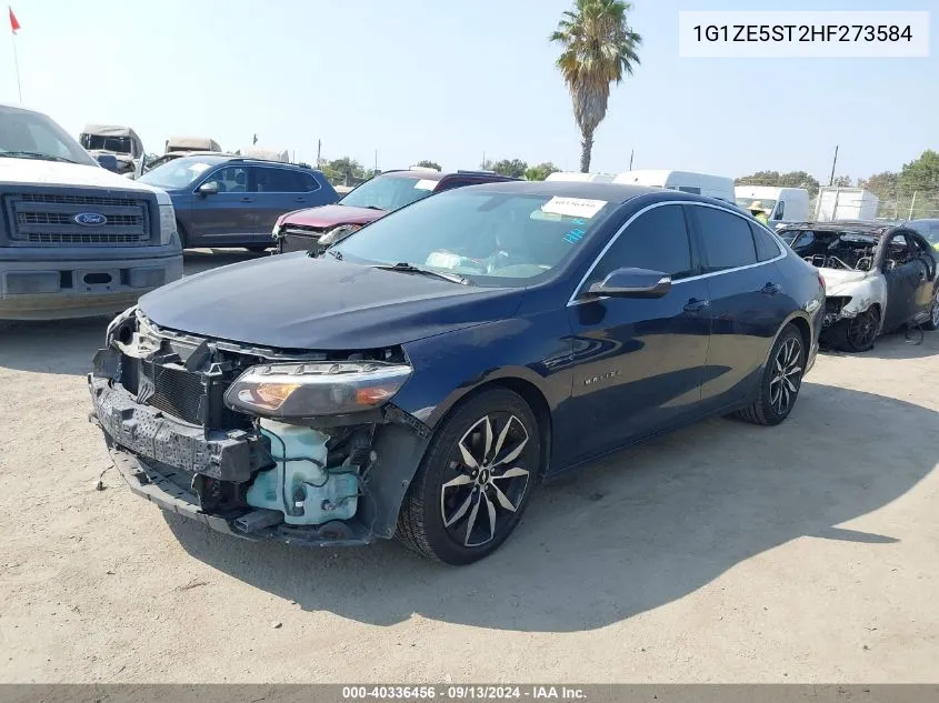 2017 Chevrolet Malibu 1Lt VIN: 1G1ZE5ST2HF273584 Lot: 40336456