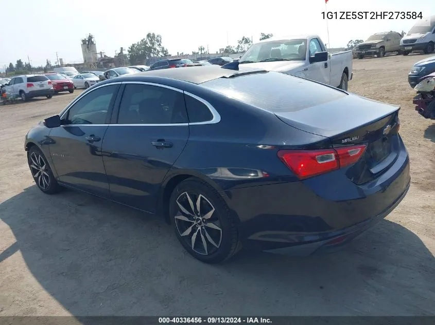 1G1ZE5ST2HF273584 2017 Chevrolet Malibu 1Lt