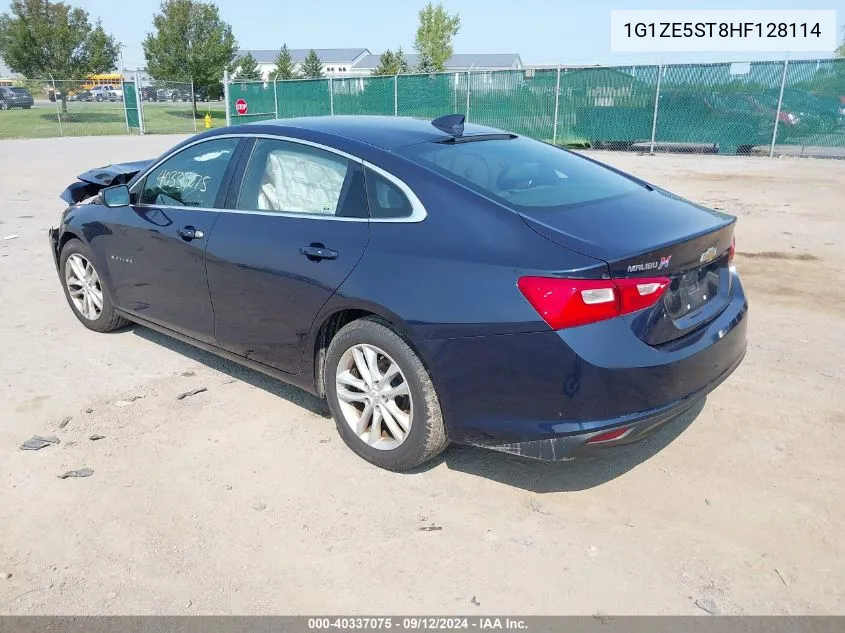 1G1ZE5ST8HF128114 2017 Chevrolet Malibu 1Lt