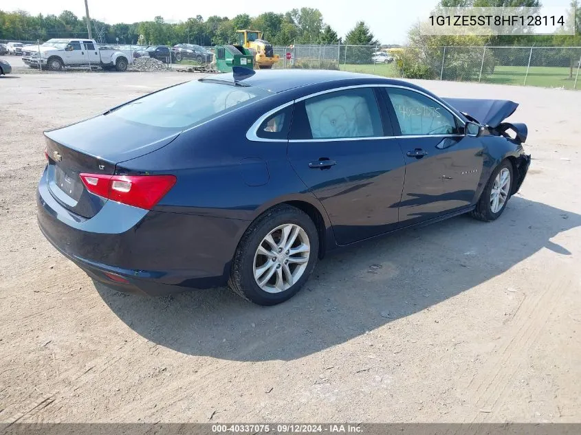 2017 Chevrolet Malibu 1Lt VIN: 1G1ZE5ST8HF128114 Lot: 40337075