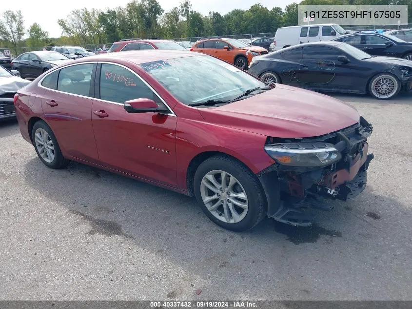 2017 Chevrolet Malibu 1Lt VIN: 1G1ZE5ST9HF167505 Lot: 40337432