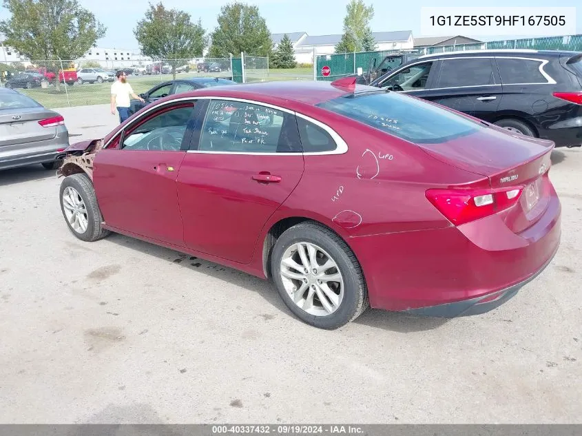 2017 Chevrolet Malibu 1Lt VIN: 1G1ZE5ST9HF167505 Lot: 40337432