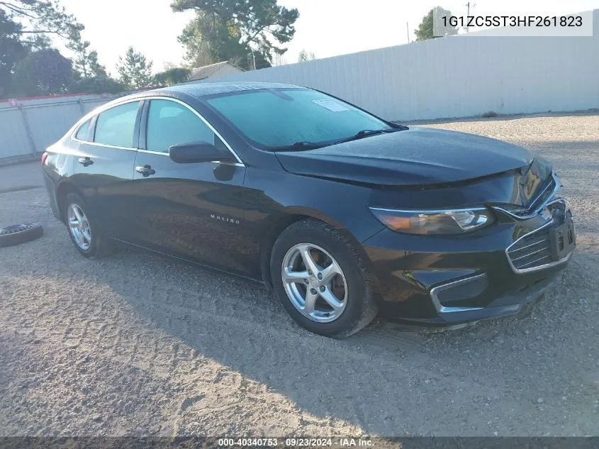 2017 Chevrolet Malibu 1Fl VIN: 1G1ZC5ST3HF261823 Lot: 40340753