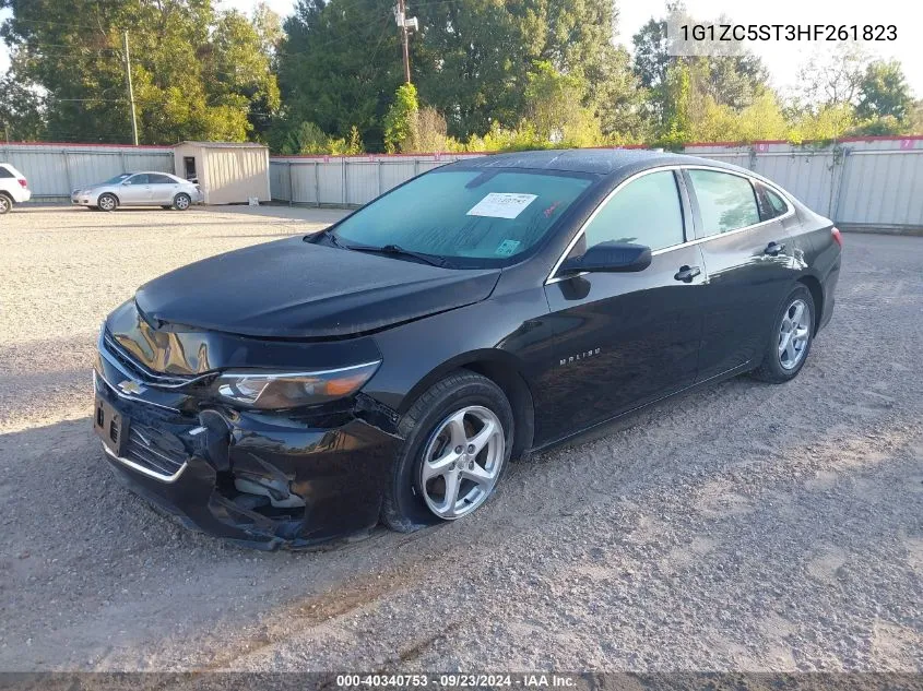 2017 Chevrolet Malibu 1Fl VIN: 1G1ZC5ST3HF261823 Lot: 40340753