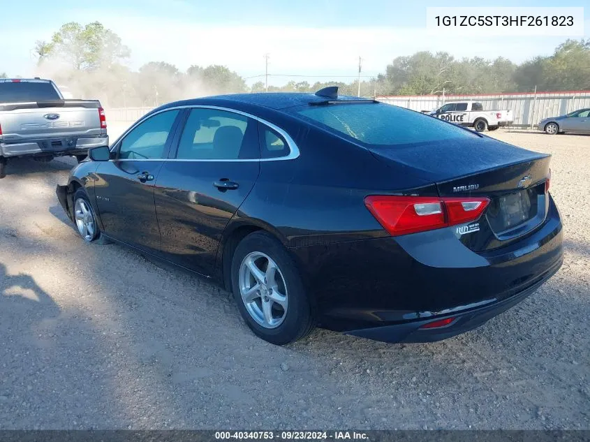 2017 Chevrolet Malibu 1Fl VIN: 1G1ZC5ST3HF261823 Lot: 40340753