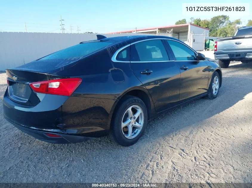 2017 Chevrolet Malibu 1Fl VIN: 1G1ZC5ST3HF261823 Lot: 40340753