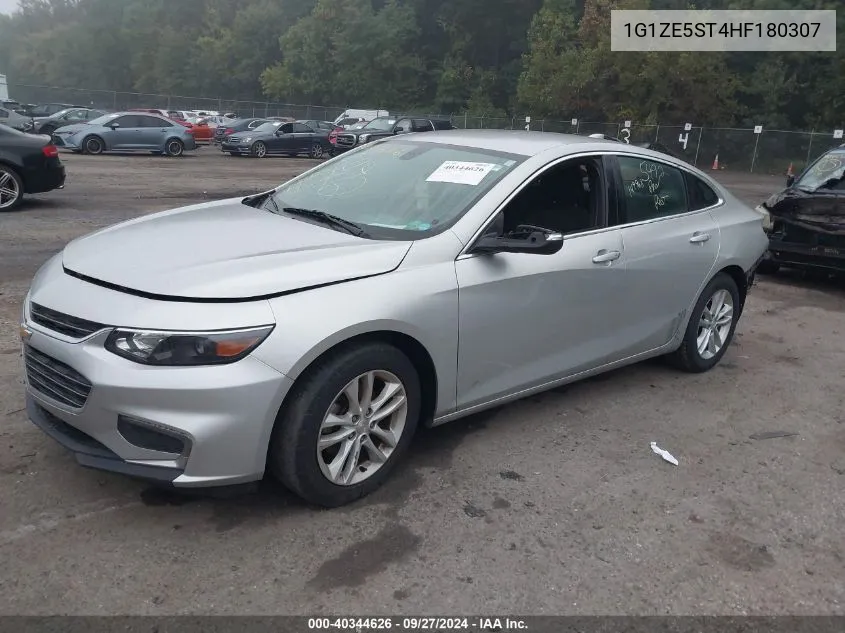 2017 Chevrolet Malibu Lt VIN: 1G1ZE5ST4HF180307 Lot: 40344626