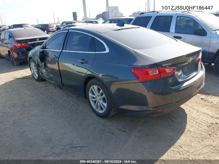 2017 Chevrolet Malibu Hybrid VIN: 1G1ZJ5SU0HF186447 Lot: 40345381