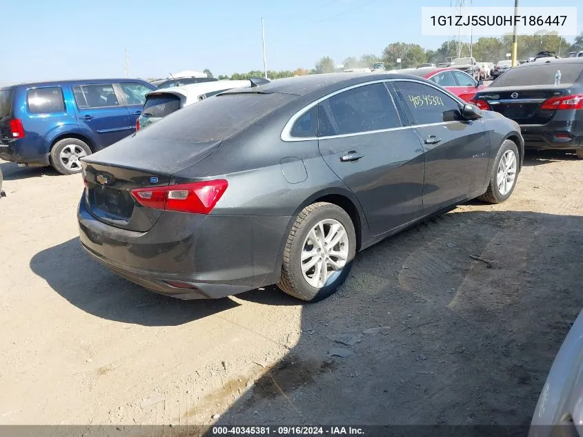 2017 Chevrolet Malibu Hybrid VIN: 1G1ZJ5SU0HF186447 Lot: 40345381