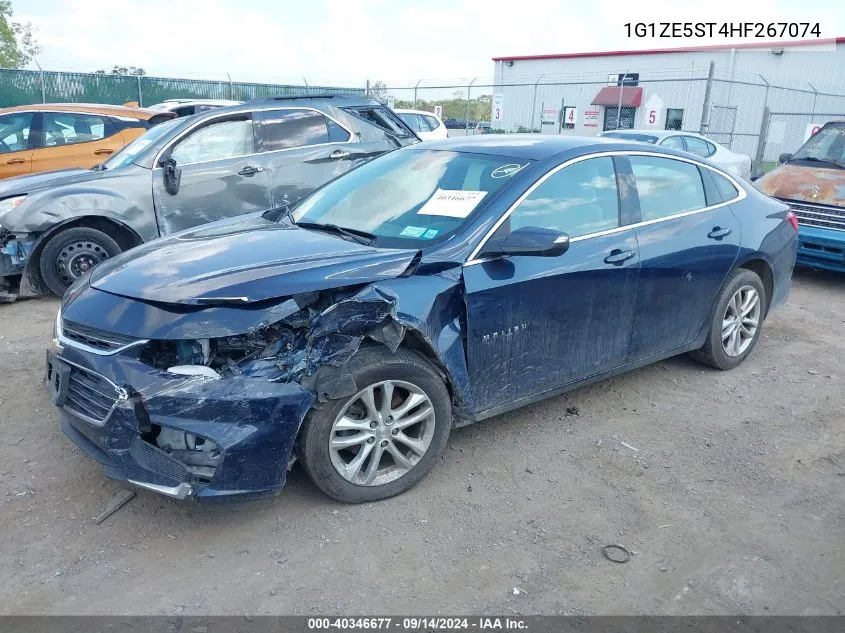 1G1ZE5ST4HF267074 2017 Chevrolet Malibu Lt