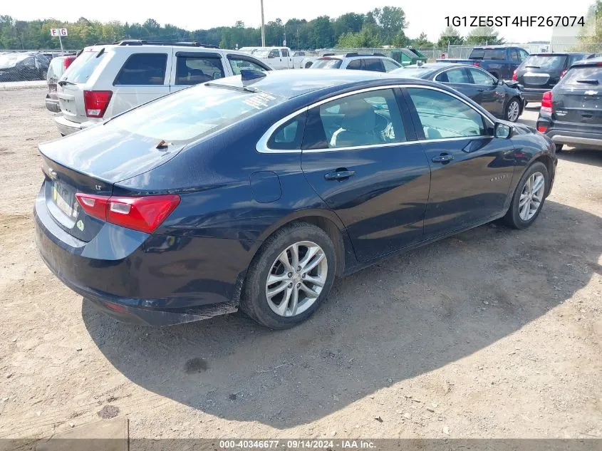 2017 Chevrolet Malibu Lt VIN: 1G1ZE5ST4HF267074 Lot: 40346677